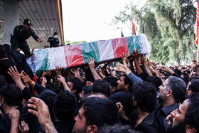 تشییع شهدای تیراندازی در حسینیه دزفول